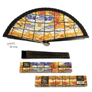ABANICO VIDRIERA MUSEO CASA LIS