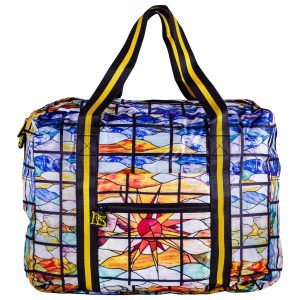 BOLSA DE VIAJE PLEGABLE VIDRIERA