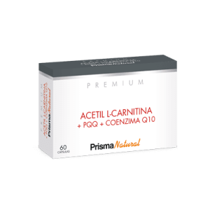 Acetil L-Carnitina +Pqq+Cq10 60 Cápsulas – Reduce el Cansancio
