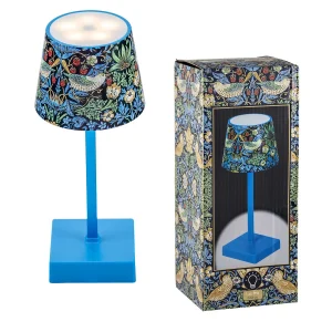 LÁMPARA BATERÍA WILLIAM MORRIS “STRAWBERRY THIEF”